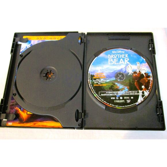 Brother Bear (DVD, 2004, 2-Disc Set, Special Edition) Walt Disney Animated Movie - Picture 3 of 3